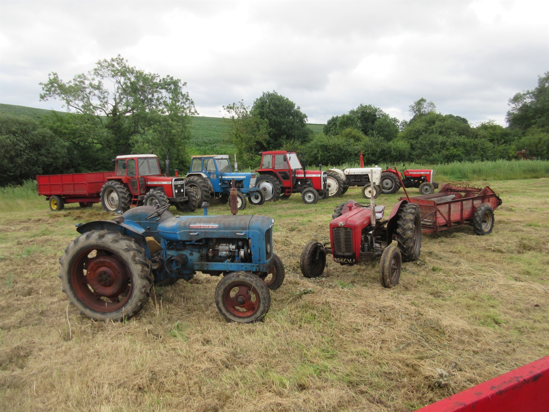 Auction sale of classic tractors, implements and spares